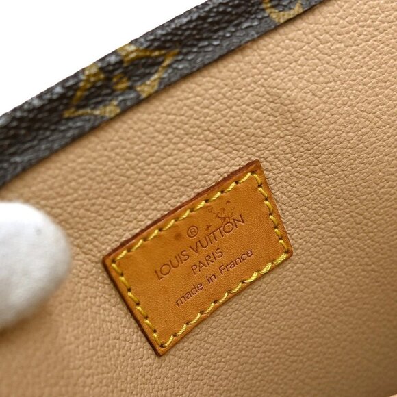 LOUIS VUITTON MONOGRAM SAC PLAT TOTE BAG M51140 MI0075 RQ01301 BN02 - Picture 9 of 10